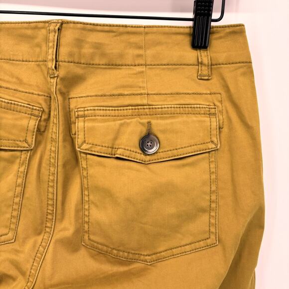 Cabi Pants Size 2 The Tracker Joggers Ankle Utility Stretch Marigold - Picture 7 of 11